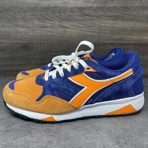 Diadora N9002 Raekwon Shoes Mens Size 9.5 Blue Orange NYC Lot Sneakers